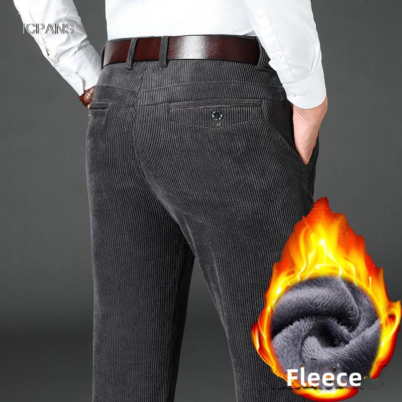Corduroy Pant Warm - Pantaloni da uomo in velluto a