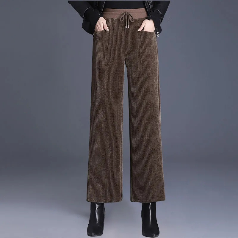 Corduroy Pant Warm - Pantaloni a gamba larga in velluto
