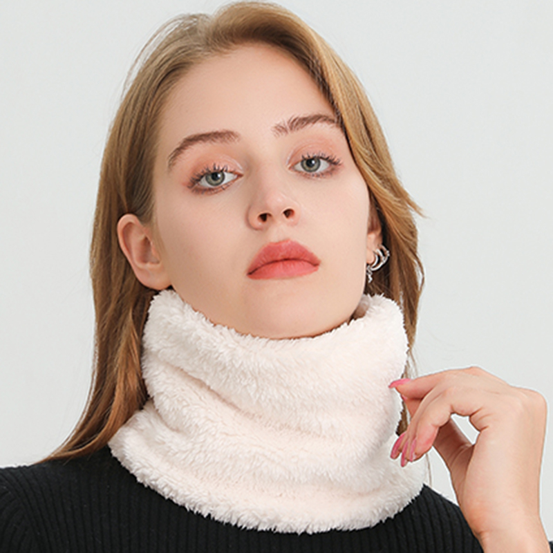 Wool Scarf Men - Sciarpa invernale con anello di colore