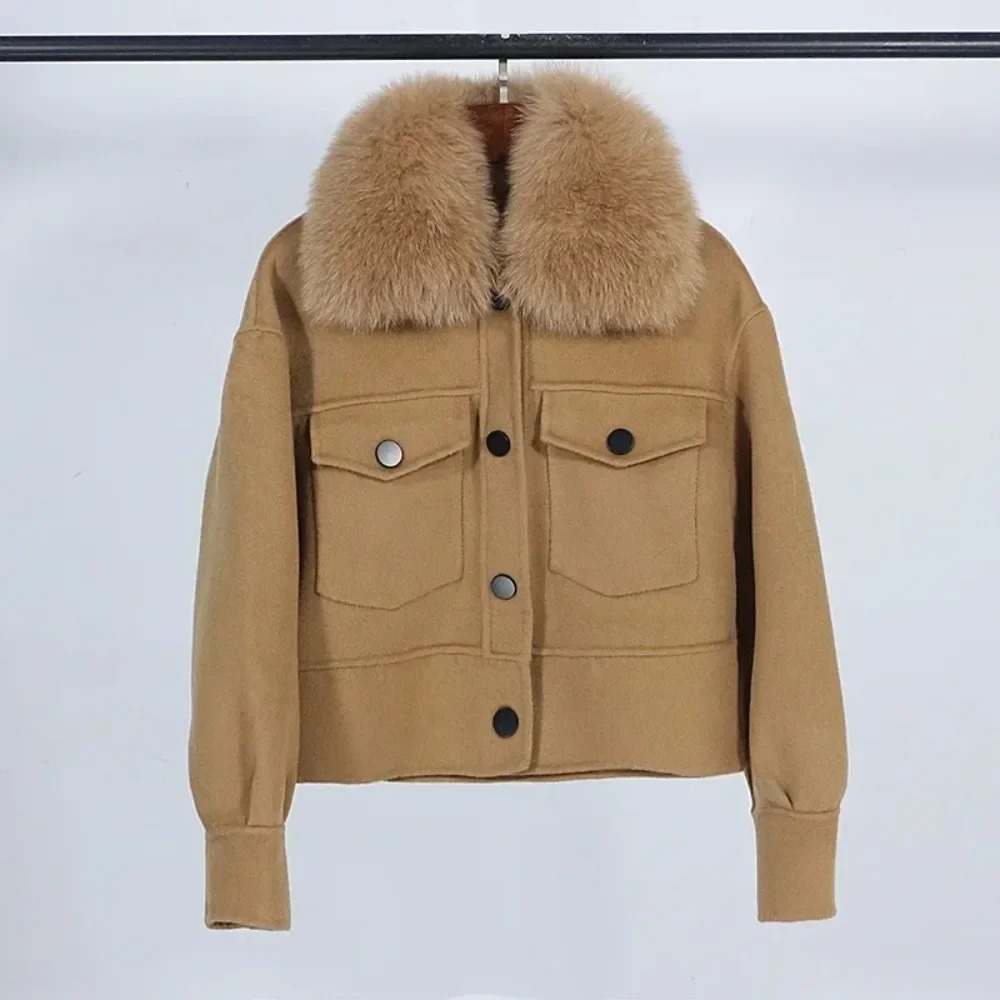 Cappotto di pelliccia da donna - Wool Coat Peacoat recensione e prezzo