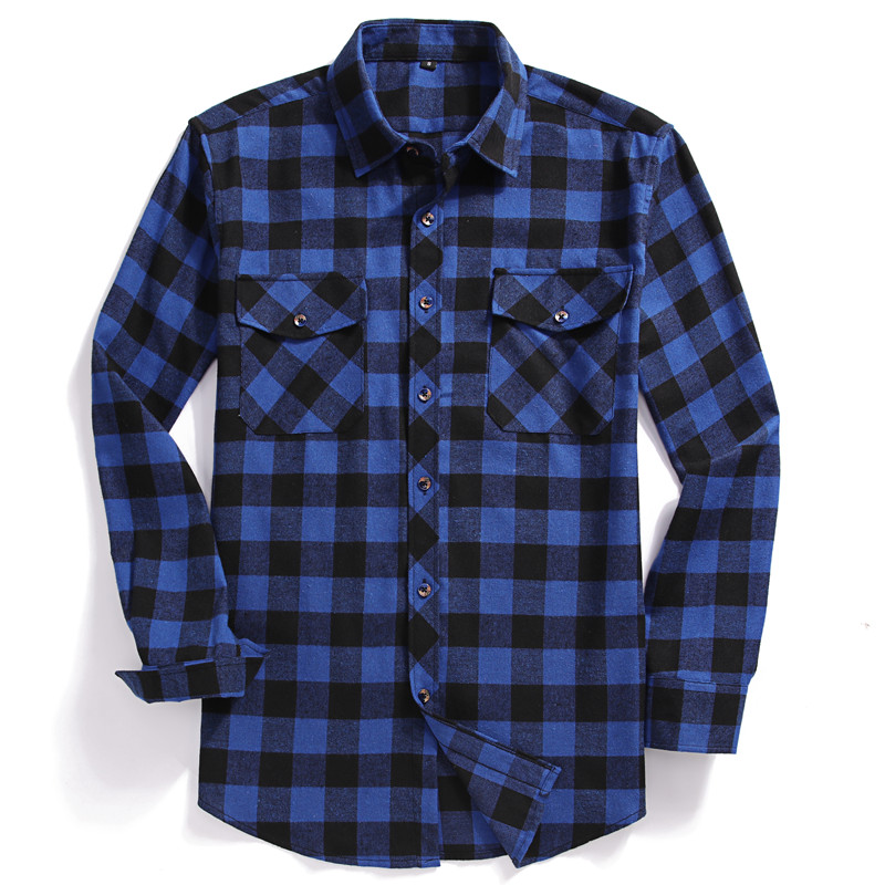 Camicia casual con bottoni a m - Flannel Shirt Lined recensione e prezzo