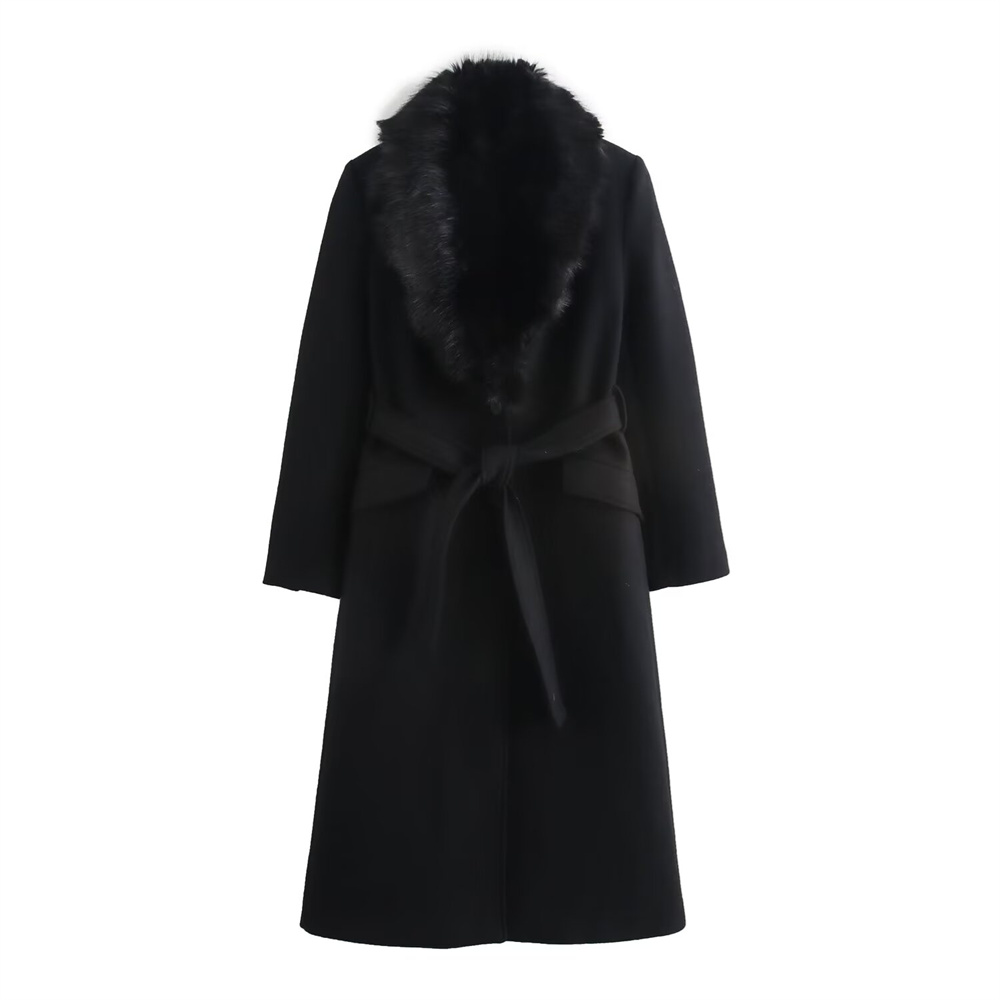 Cintura da donna Cappotto con  - Wool Coat Peacoat recensione e prezzo