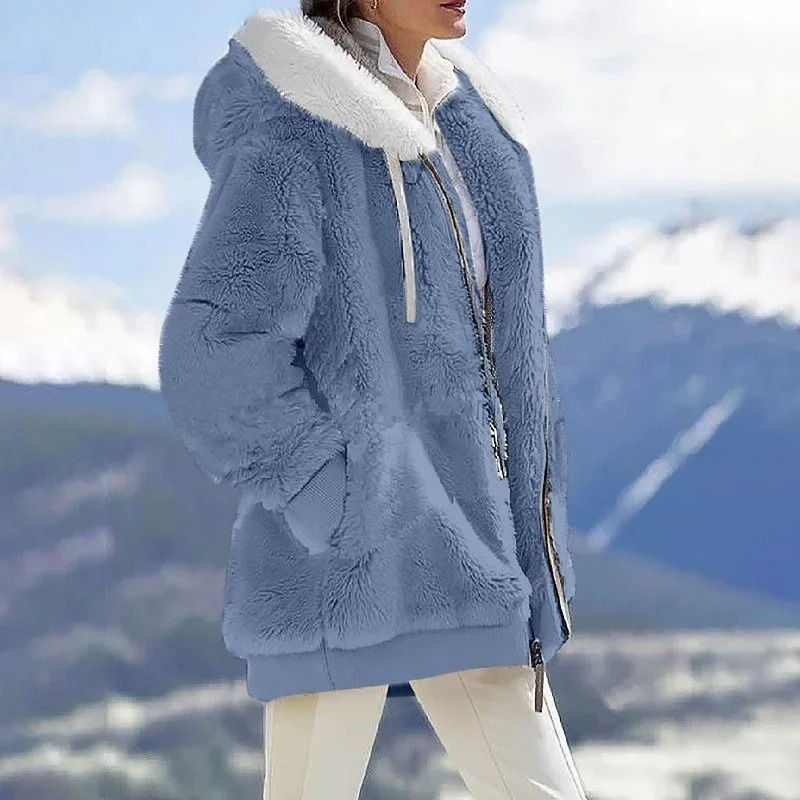 2025 Donne Calde Invernale Giu - Wool Coat Peacoat recensione e prezzo