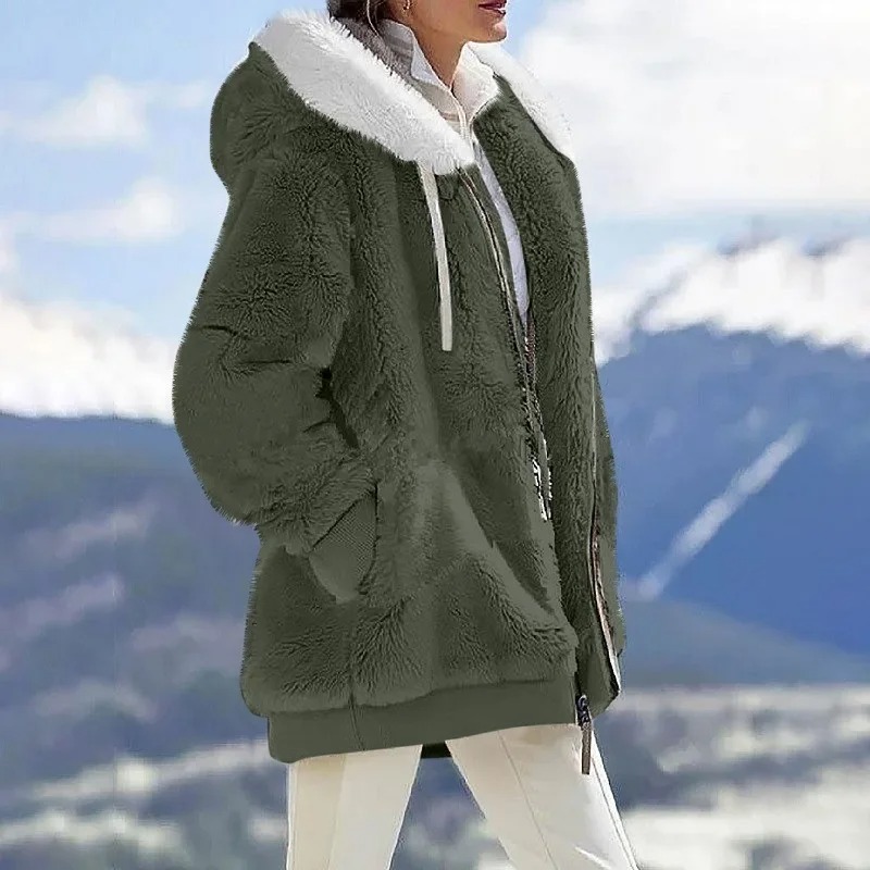 2025 Donne Calde Invernale Giu - Wool Coat Peacoat recensione e prezzo