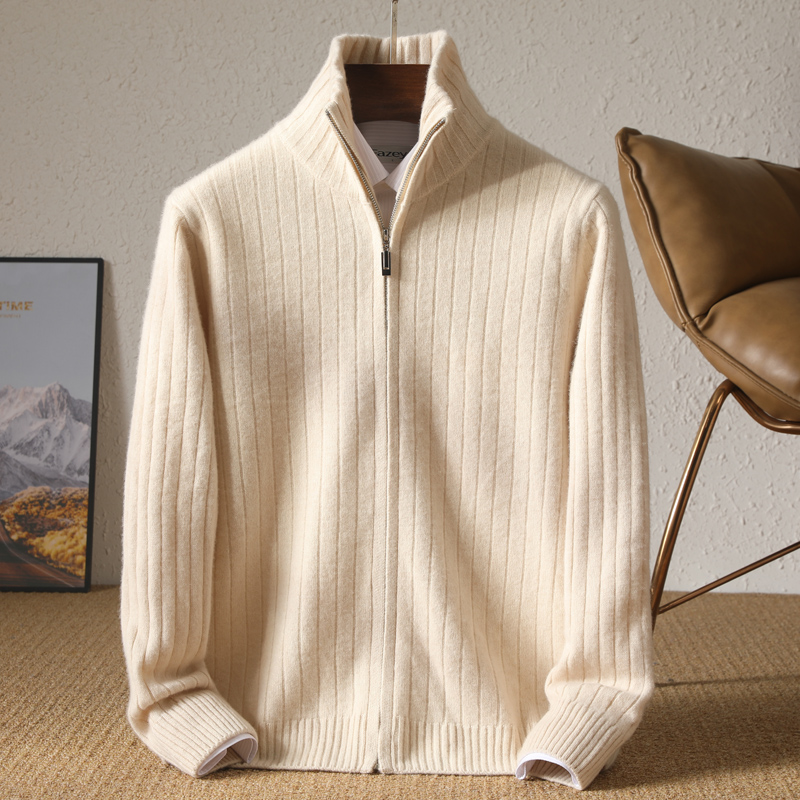 Cardigan da uomo con colletto  - Wool Coat Peacoat recensione e prezzo
