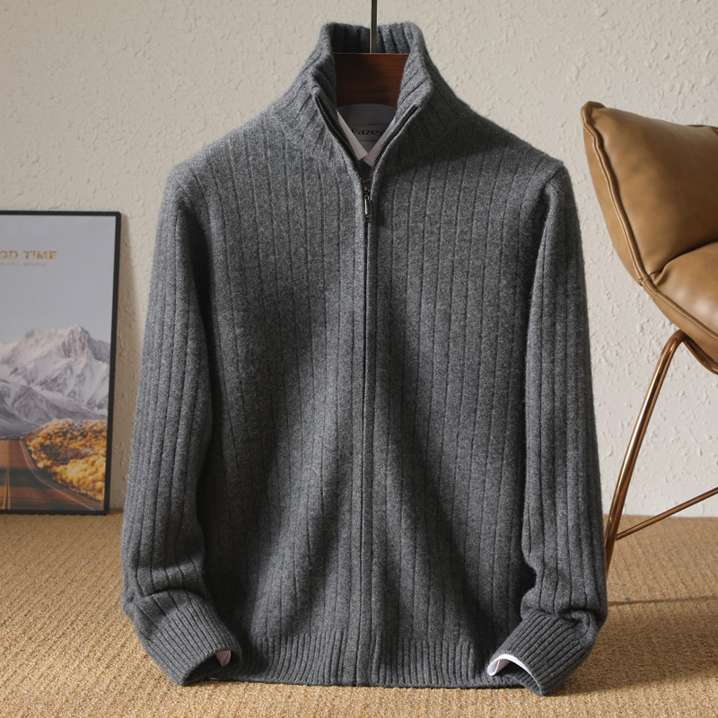 Cardigan da uomo con colletto  - Wool Coat Peacoat recensione e prezzo