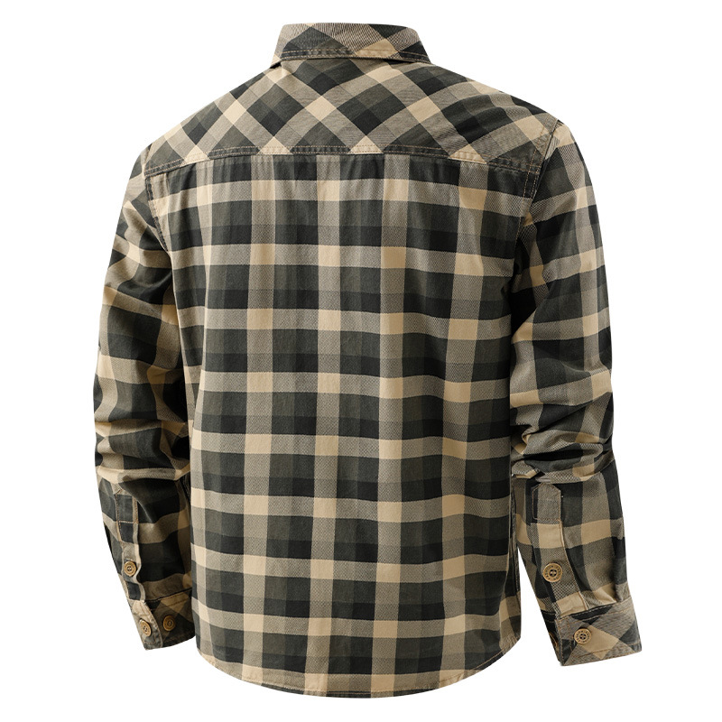 Camicia da lavoro retrò da uom - Flannel Shirt Lined recensione e prezzo