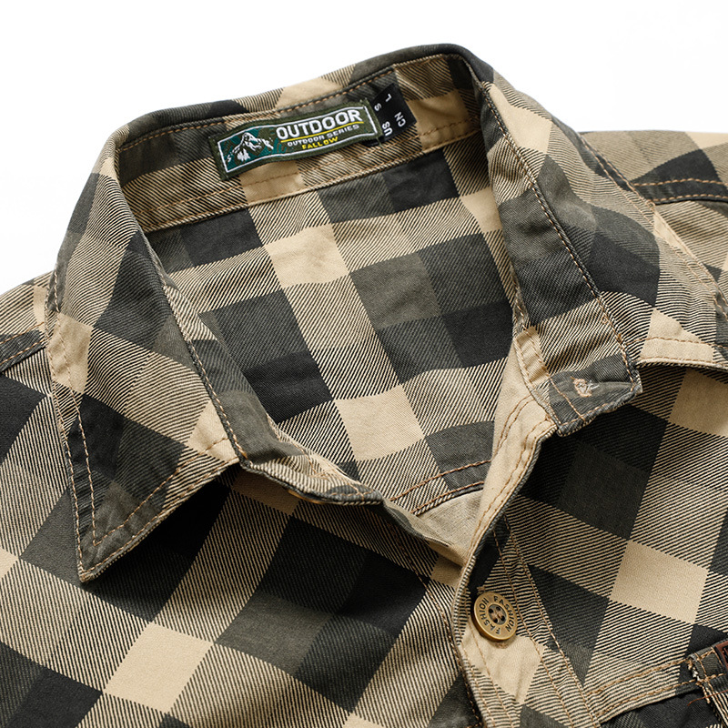 Camicia da lavoro retrò da uom - Flannel Shirt Lined recensione e prezzo