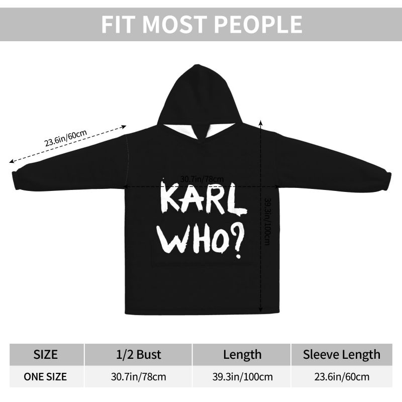 Felpa Coperta Indossabile Karl - Sherpa Hoodie Fleece recensione e prezzo
